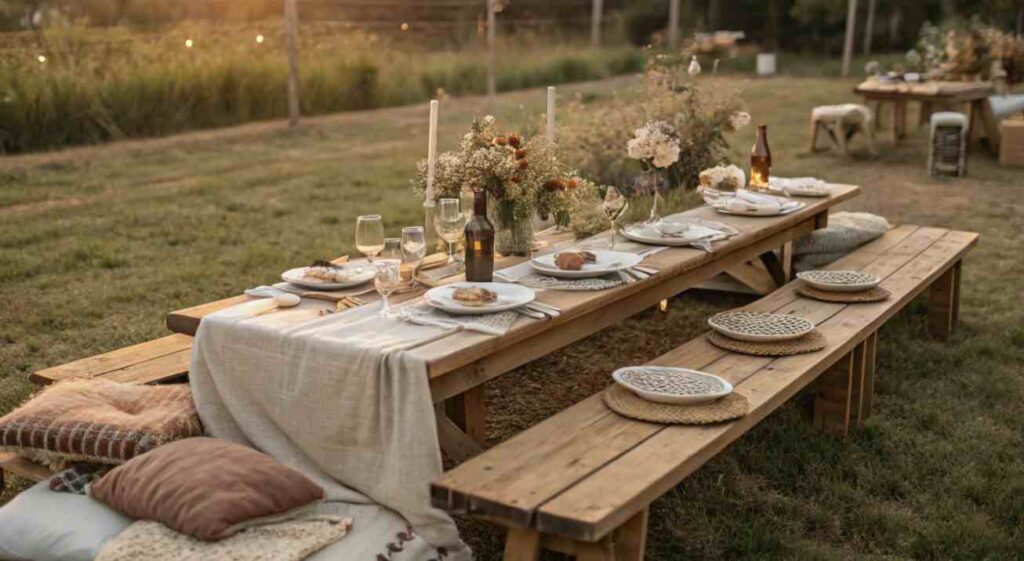 renta de mesas de picnic